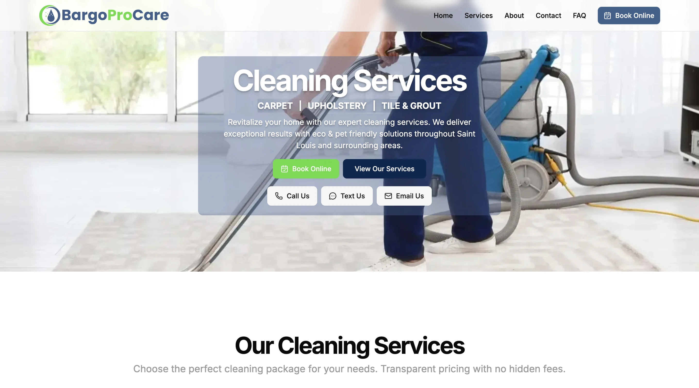 BargoProCare Web App